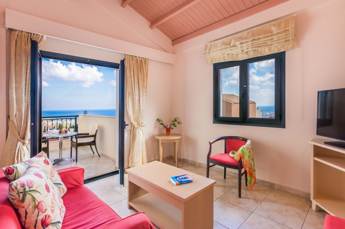 Penthouse Suite Interior - Pilots Villas Hersonissos Crete